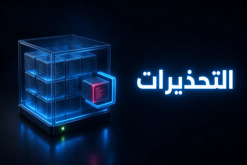 مكعب زجاجي يمثل كلاس PHP وقطعة منفلتة تُعاد إلى إطاره، رمزاً لإصلاح تحذير dynamic property في ووردبريس